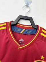 Spain 2012 Vintage Retro Home Jersey