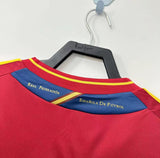 Spain 2012 Vintage Retro Home Jersey