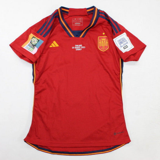 Spain 2023 Vintage Retro FWWC Final Version Jersey