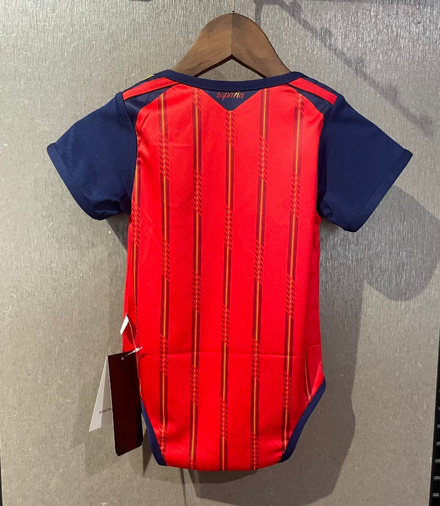 Spain 2026 Red Baby Bodysuit