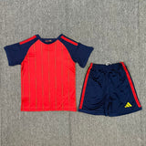 Spain 2026 Red Home Kids Jersey Set