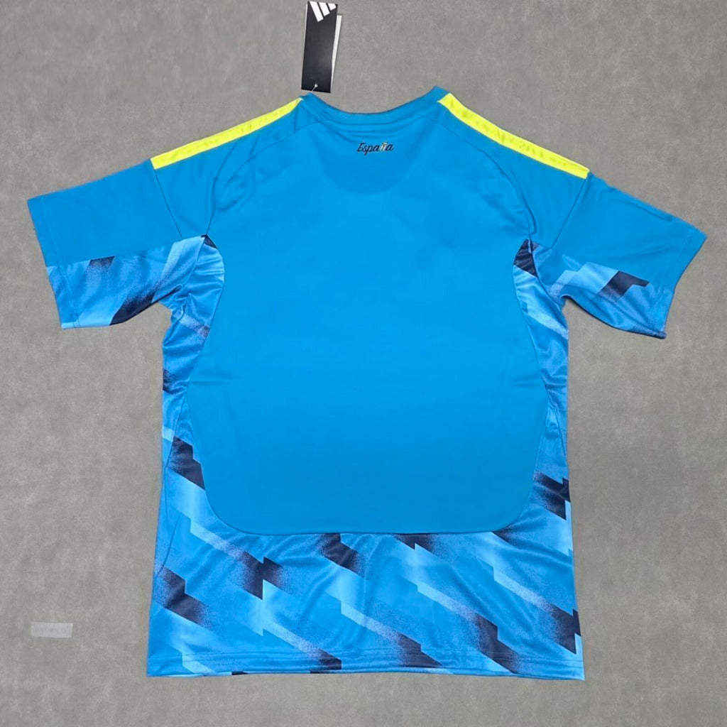Spain 25/26 Blue/Yellow Goalkeeper Jersey