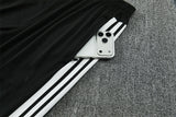 Spain 26/27 Black/White Double Star Design Training Tracksuit Set