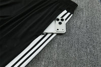 Spain 26/27 Black/White Double Star Design Training Tracksuit Set