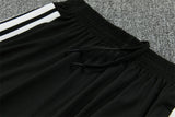 Spain 26/27 Black/White Double Star Design Training Tracksuit Set
