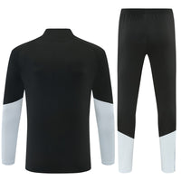Spain 26/27 Black/White Double Star Design Training Tracksuit Set