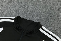 Spain 26/27 Black/White Double Star Design Training Tracksuit Set