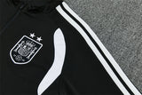 Spain 26/27 Black/White Double Star Design Training Tracksuit Set