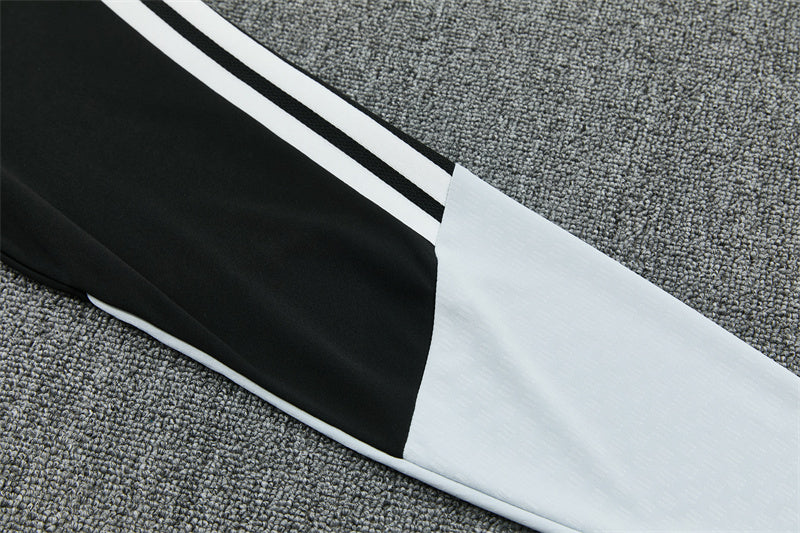 Spain 26/27 Black/White Double Star Design Training Tracksuit Set