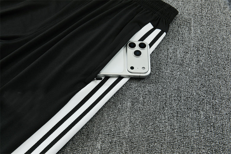 Spain 26/27 Black/White Single Star Training Tracksuit Set