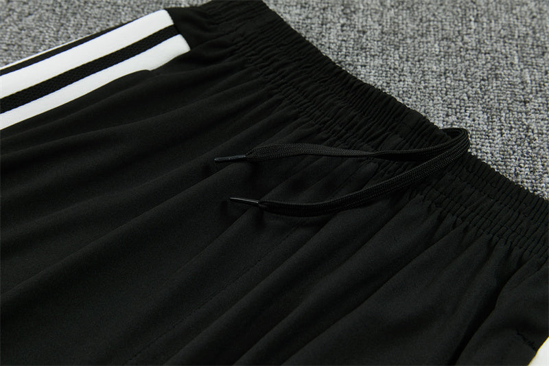 Spain 26/27 Black/White Single Star Training Tracksuit Set