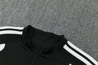 Spain 26/27 Black/White Single Star Training Tracksuit Set