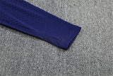 Spain 26/27 Bright/Dark Blue Double Star Design Training Tracksuit Set