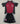 Spain 26/27 Dark Maroon/Black/White Stripes Goalkeeper Kids Jersey Set