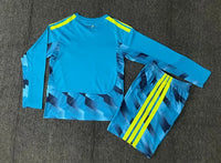 Spain 26/27 Goalkeeper Long-Sleeved Kids Jersey Set