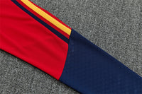 Spain 26/27 Red/Blue/Yellow Double Star Design Training Tracksuit Set