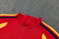 Spain 26/27 Red/Blue/Yellow Double Star Design Training Tracksuit Set