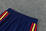 Spain 26/27 Royal Blue/Navy/Red Double Star Design Training Tracksuit Set