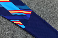 Spain 26/27 Royal Blue/Navy/Red Double Star Design Training Tracksuit Set