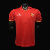 Spain 1988/89 Vintage Retro Home Jersey - Concept Kits