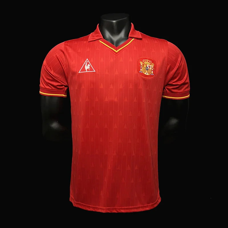 Spain 1988/89 Vintage Retro Home Jersey - Concept Kits