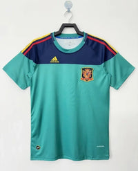 Spanish 2010 Retro Green Goalkeeper Jersey