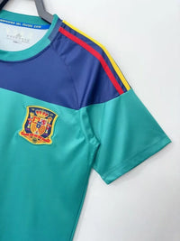 Spanish 2010 Retro Green Goalkeeper Jersey