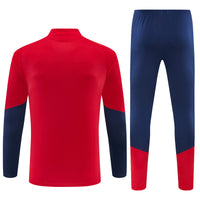 Spanish 26/27 Red and Blue Training Tracksuit Set