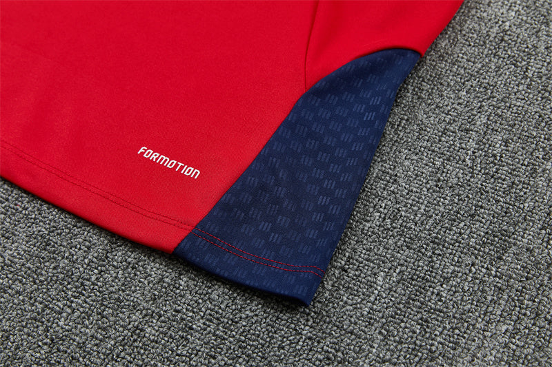 Spanish 26/27 Red and Blue Training Tracksuit Set