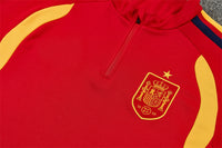 Spanish 26/27 Red and Blue Training Tracksuit Set