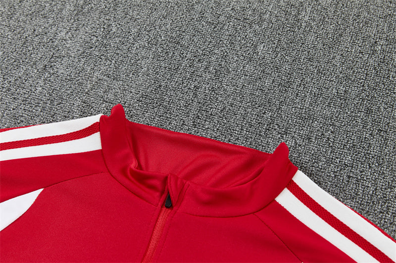 Spanish 26/27 Red with White Training Tracksuit Set