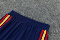 Spanish 26/27 Royal Blue/Navy/Red and Yellow Stripes Training Tracksuit