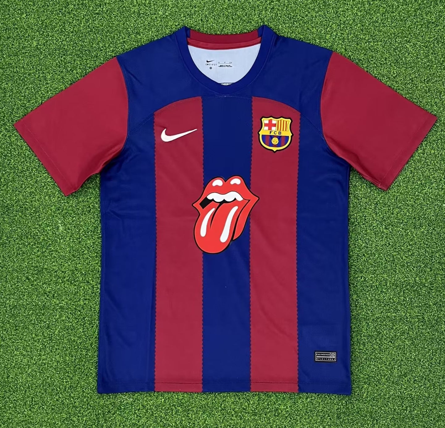 FC Barcelona Special Rolling Stones Vintage Jersey - Concept Kits