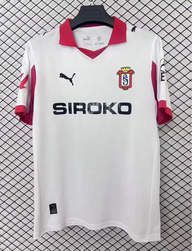 Sporting Gijon 25/26 White/Red Third Jersey