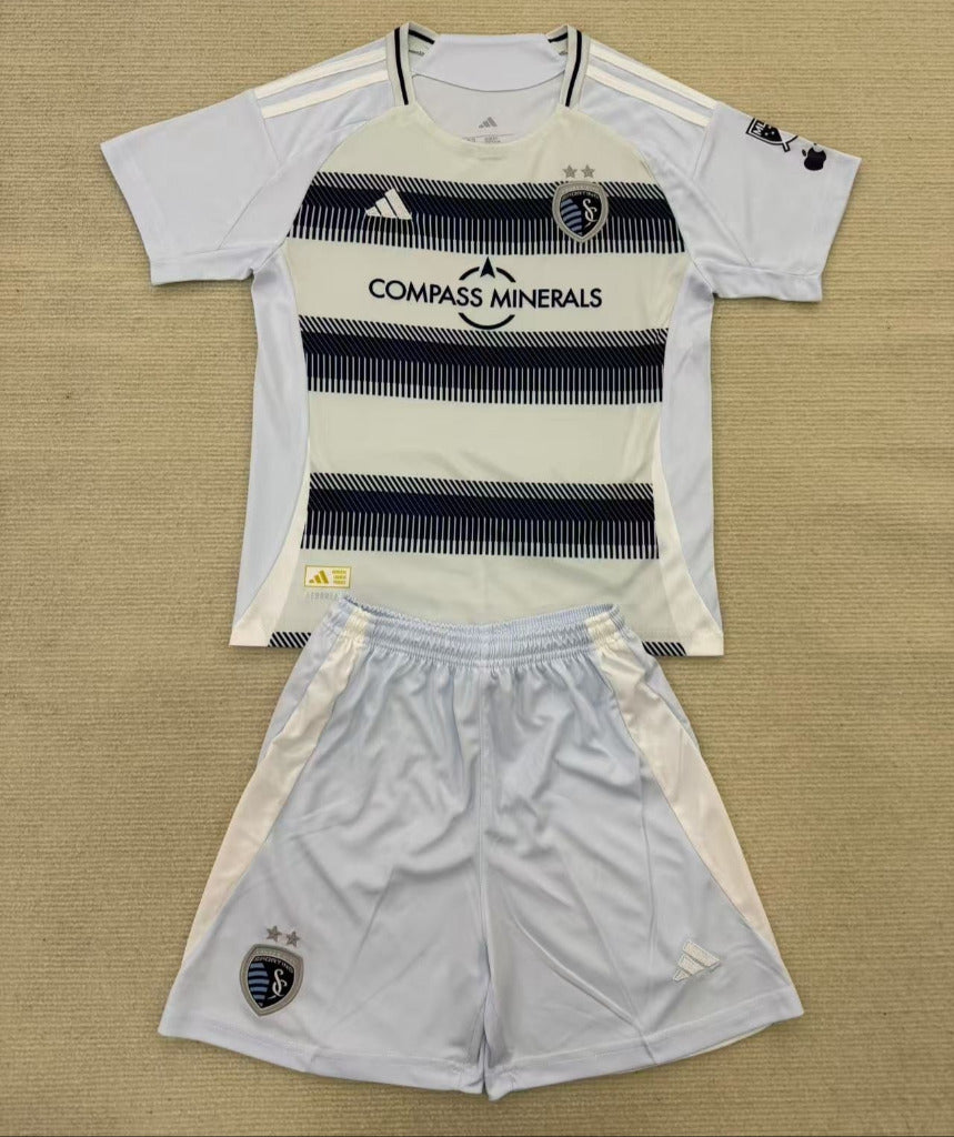 Sporting Kansas City 25/26 Home Kids Jersey Set