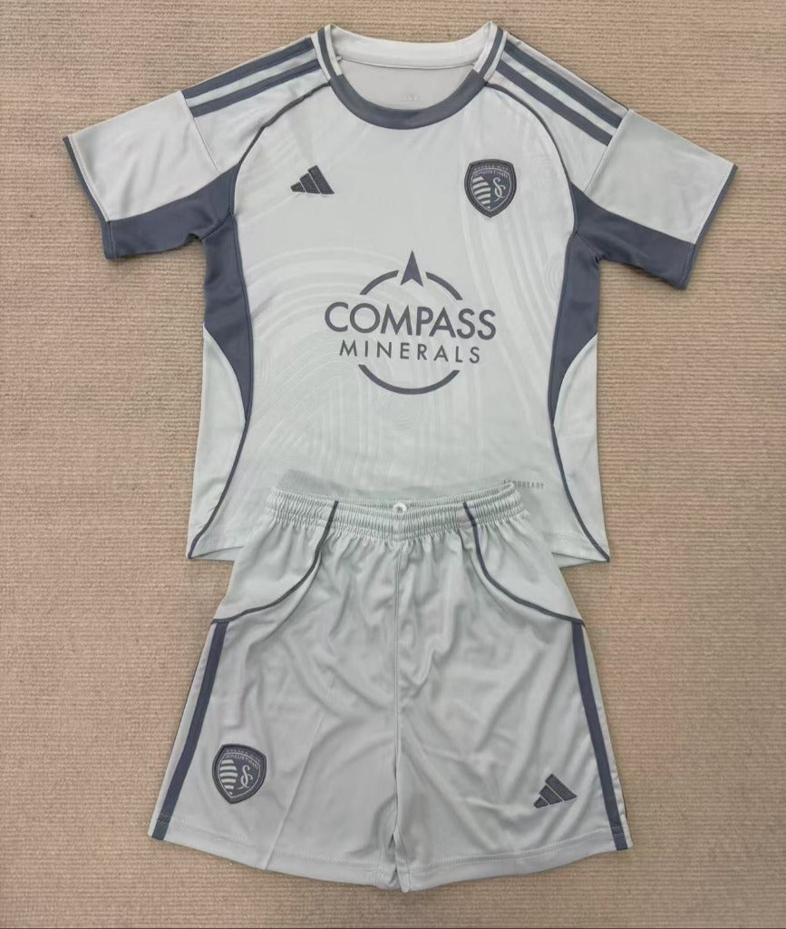 Sporting Kansas City 25/26 Pre-game Kids Jersey Set