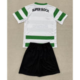Sporting Lisbon 25/26 Green/White Home Kids Jersey Set