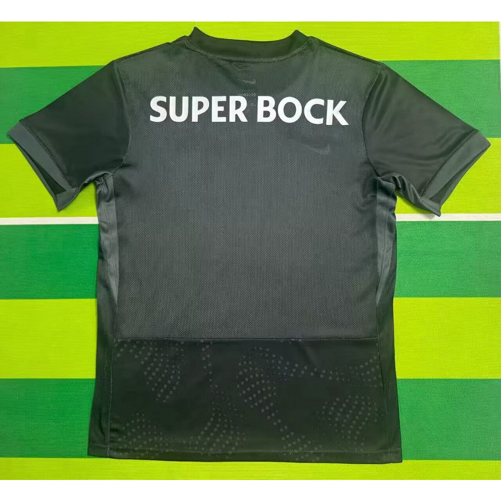 Sporting Lisbon 25/26 Black Away Jersey
