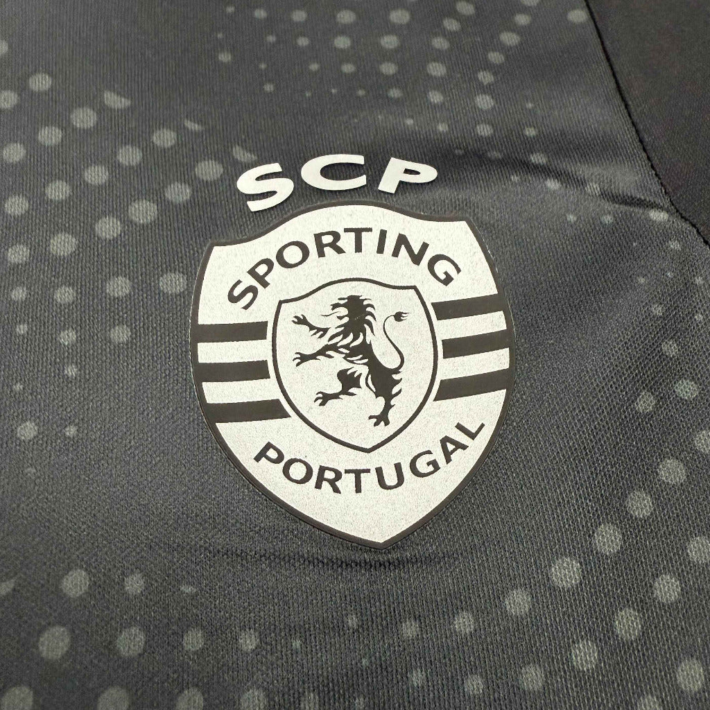 Sporting Lisbon 25/26 Black Away Jersey