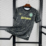 Sporting Lisbon 25/26 Black Concept Soccer Jersey