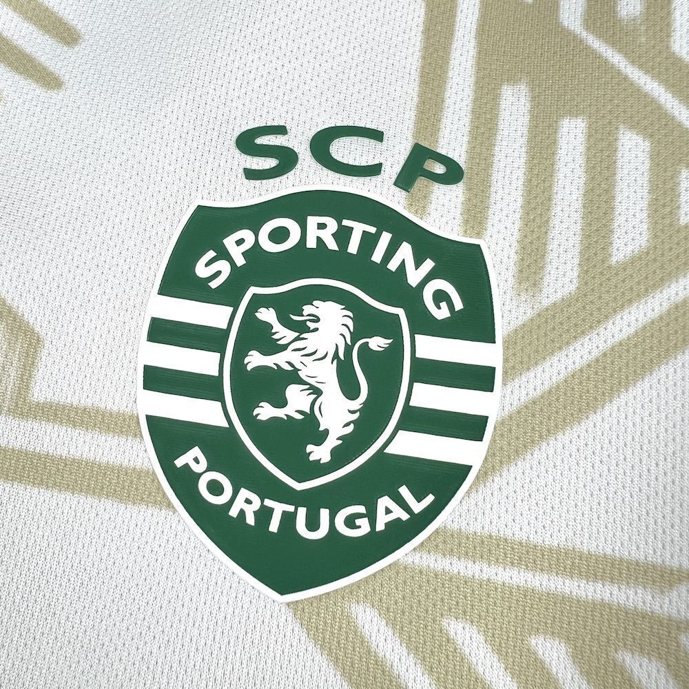 Sporting Lisbon 25/26 Gold Concept Soccer Jersey