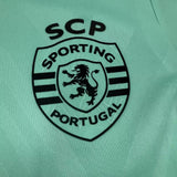 Sporting Lisbon 25/26 Mint Green Third Kids Jersey Set