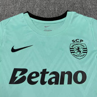 Sporting Lisbon 25/26 Mint Green Third Kids Jersey Set