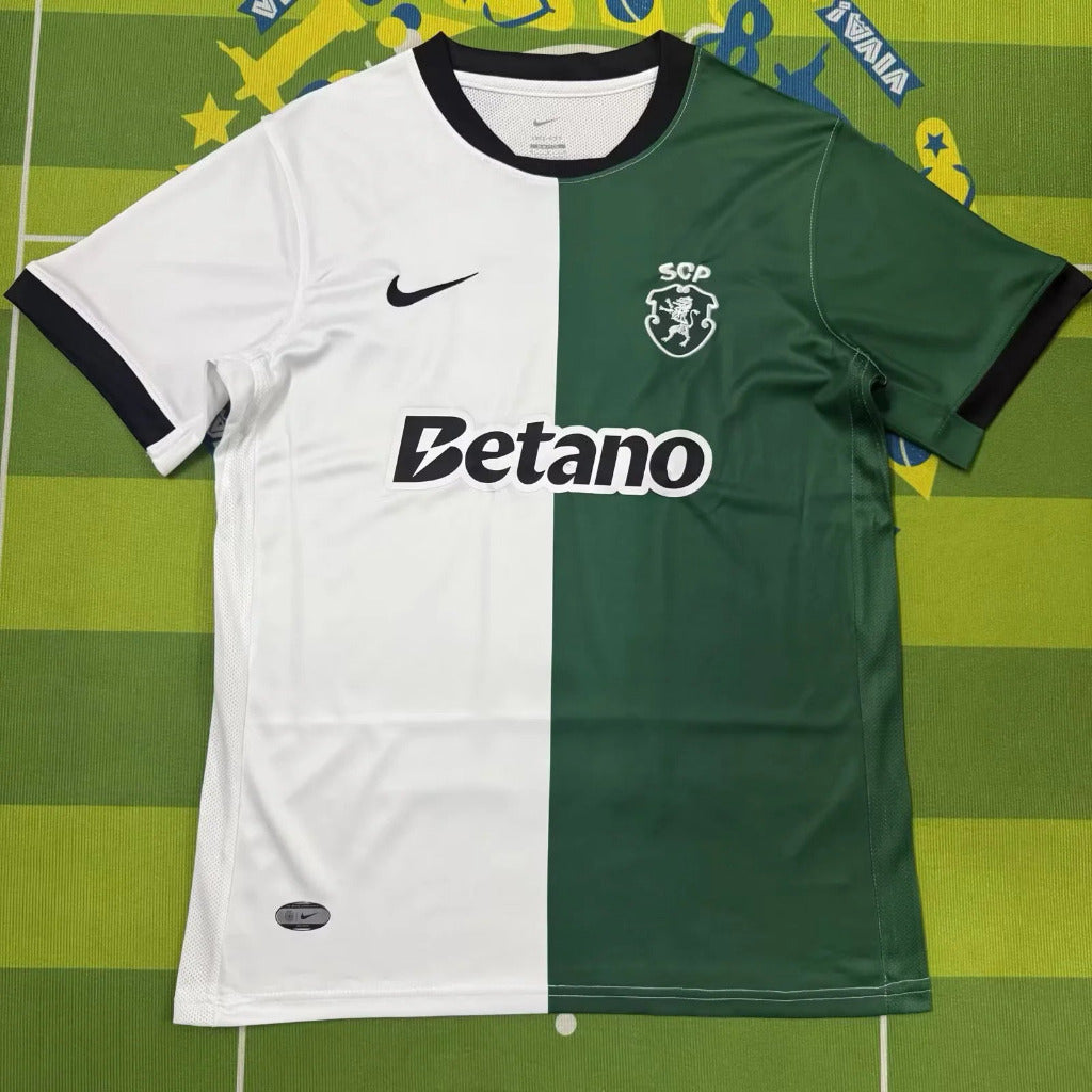 Sporting Lisbon 25/26 White/Green Stromp Jersey