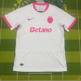 Sporting Lisbon 25/26 White/Pink October Jersey