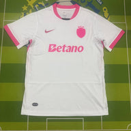 Sporting Lisbon 25/26 White/Pink October Jersey