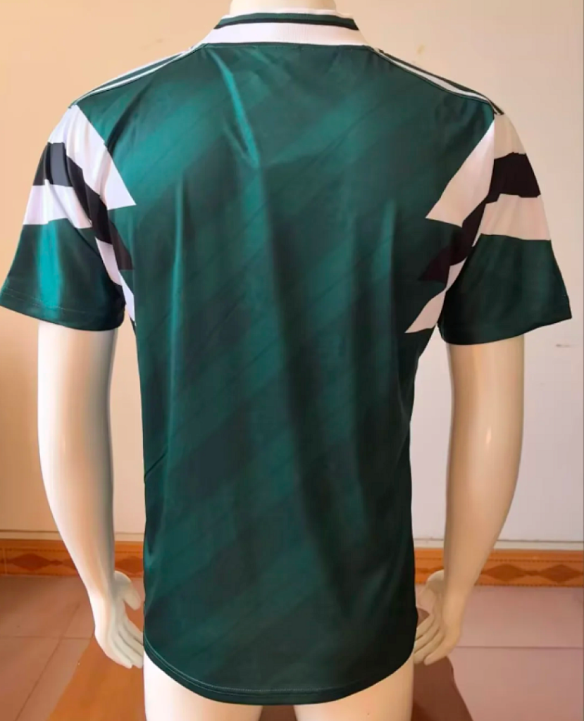 Spring Lisbon 1990 Retro Green/Black/White Jersey