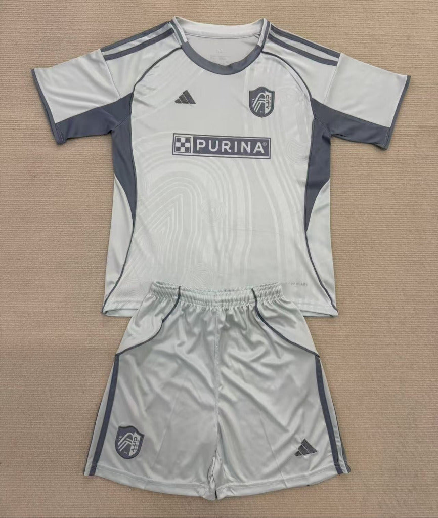 St. Louis City 25/26 Pre-Game Kids Jersey Set