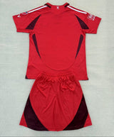 St. Louis City 25/26 Red Home Kids Jersey Set
