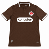 St. Pauli 26/27 Brown/White Trim Home Jersey